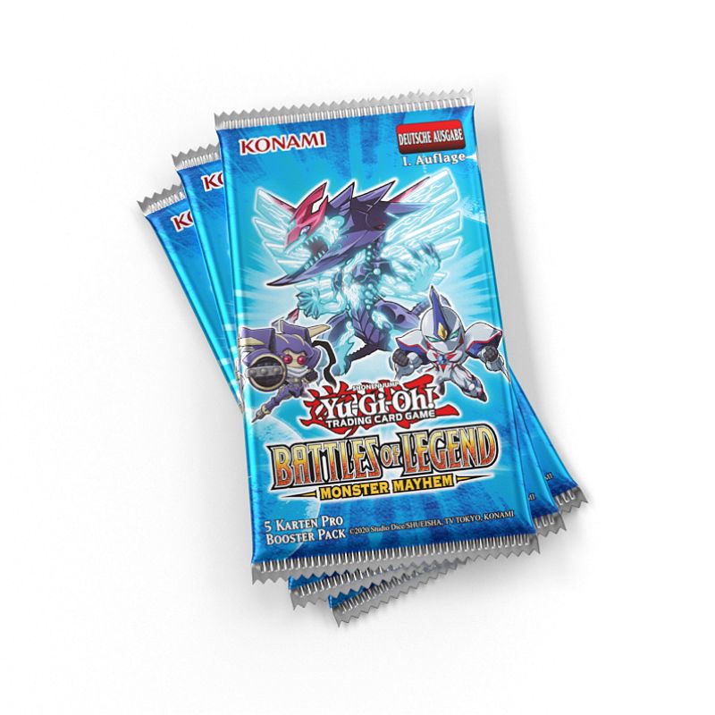 Yu-Gi-Oh! Battles of Legend Monster Mayhem - Booster - 1. Auflage Yu-Gi-Oh! Battles of Legend Monster Mayhem - Booster - 1. Auflage